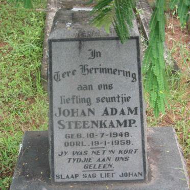 STEENKAMP Johan Adam 1948-1958