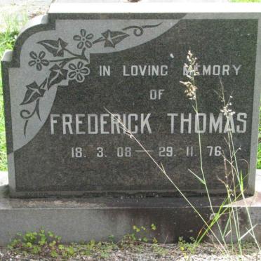 THOMAS Frederick 1908-1976