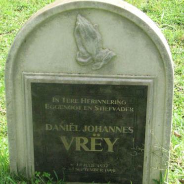 VREY Daniël Johannes 1937-1990