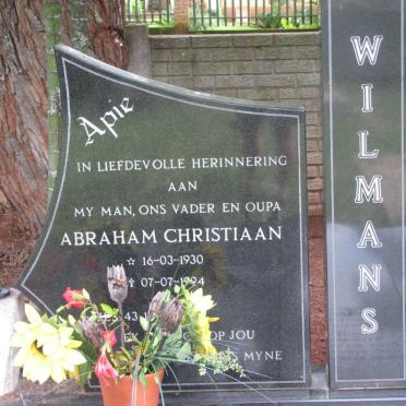 WILMANS Abraham Christiaan 1930-1994