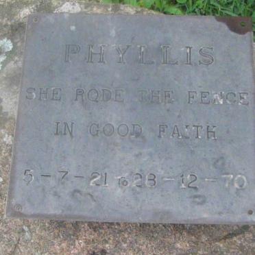 WILDENS Phyllis 1921-1970