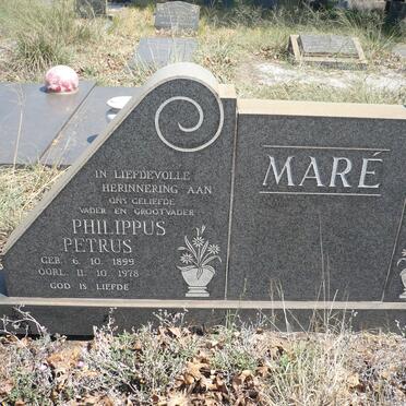 MARé Philippus Petrus 1899-1978