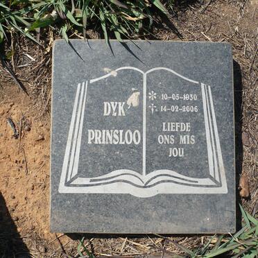 PRINSLOO Dyk 1930-2006