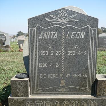 STRACHAN Leon 1953- &amp; Anita 1959-1996