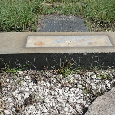 BERG Anna Dorethea, van den 1899-1972