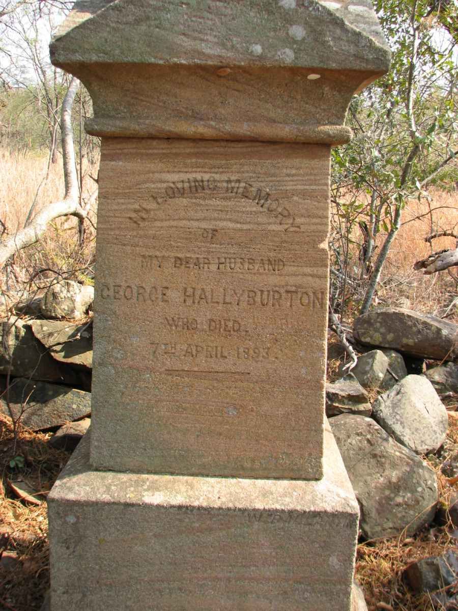 HALLYBURTON George -1893