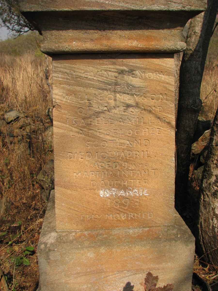 MILLAR Willie -1893 :: MILLAR Martha -1893