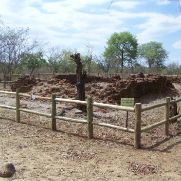 1. Ruins of Joao Albasini's homestead. Trader and big game hunter in the 1800's