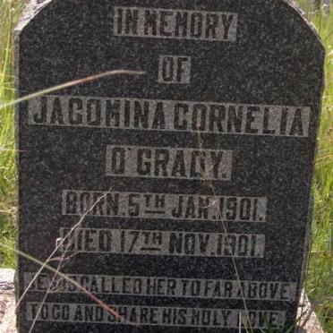 O'GRADY Jacomina Cornelia 1901-1901