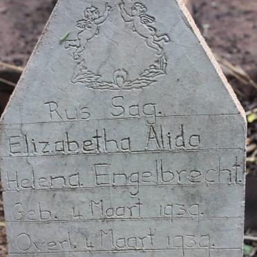 ENGELBRECHT Elizabetha Alida Helena 1939-1939