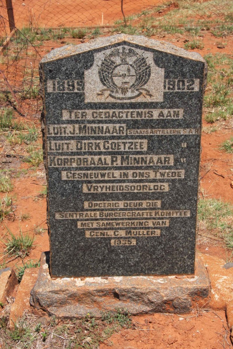 MINNAAR J. :: COETZEE Dirk :: MINNAAR P.