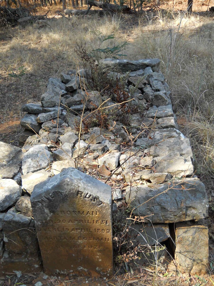 BOSMAN J.H. 1851-1893 &amp; Marta M.