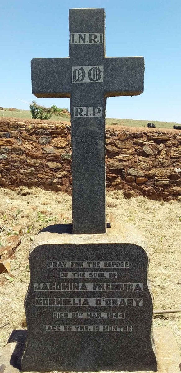 O'GRADY Jacomina Fredrica Cornielia -1944