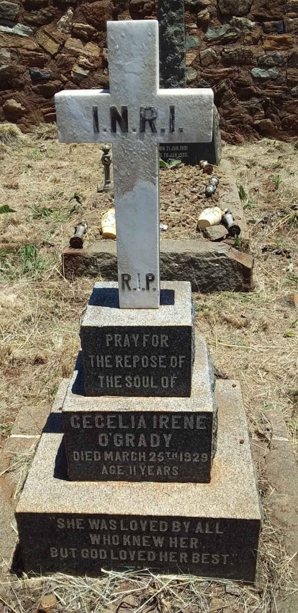 O'GRADY Cecilia Irene -1929