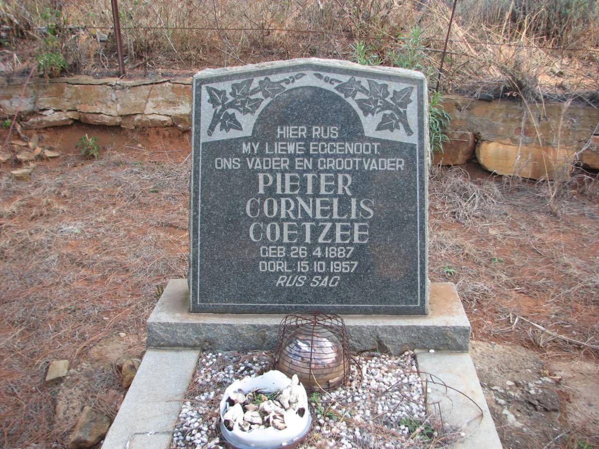 COETZEE Pieter Cornelis 1887-1957