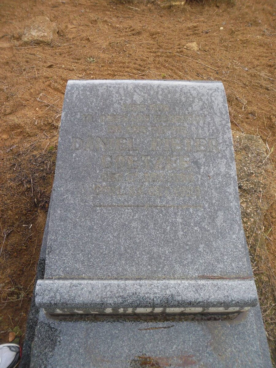 COETZEE Daniel Pieter ?-1902