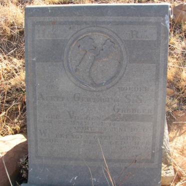 GROBLER Aletta Gertruida S.S. nee VILJOEN 1844-1920