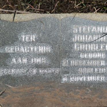 GROBLER Stefanus Johannes 1869-1945