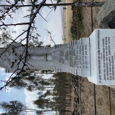 STOLTZ Anna Susanna nee V.D. MERWE 1841-1922