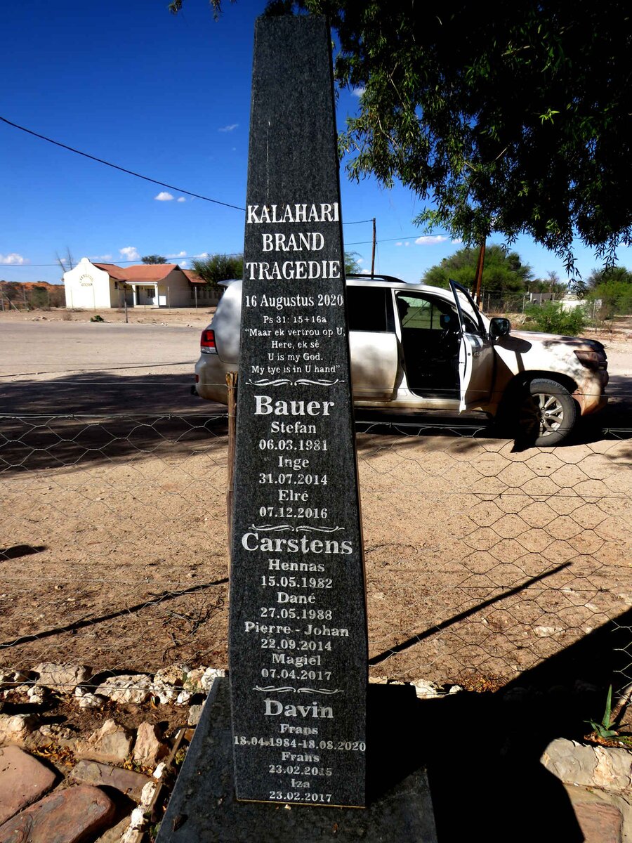 3. Kalahari Brand Tragedie 16 Augustus 2020