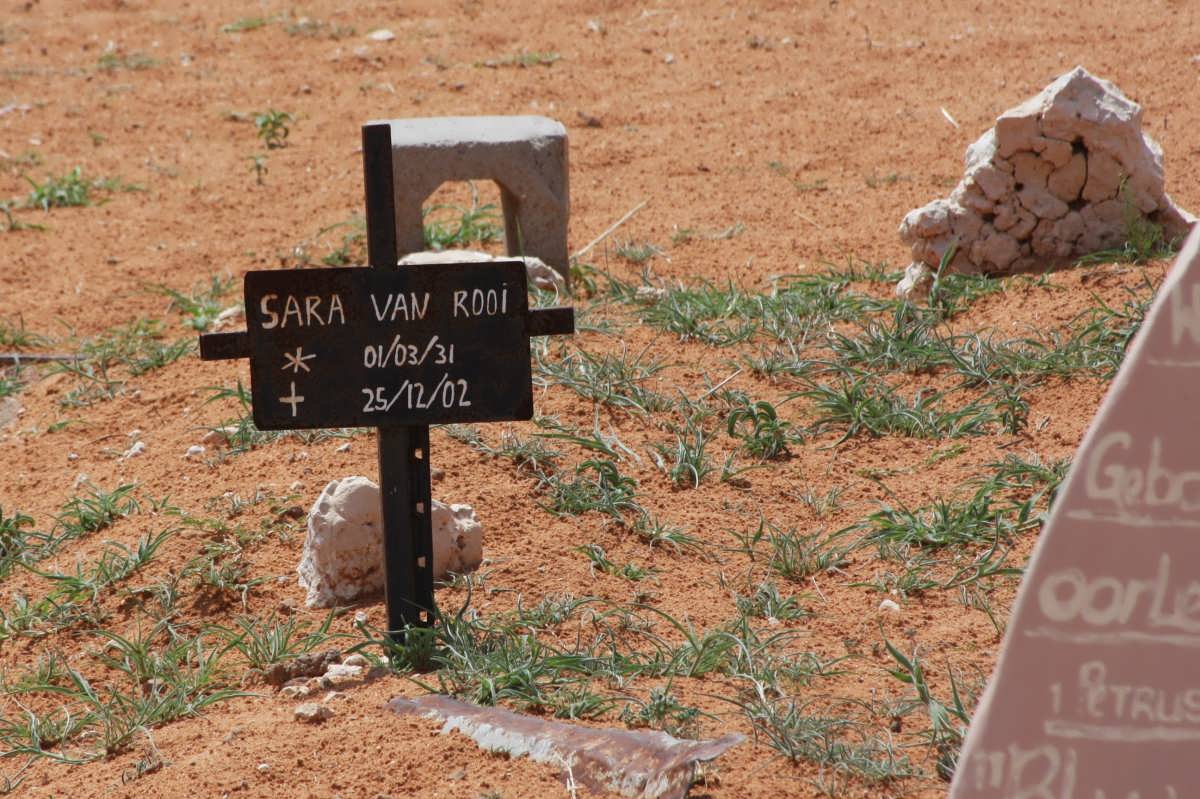 ROOI Sara, van 1931-2002