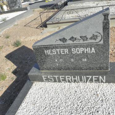 ESTERHUIZEN Hester Sophia 1938-