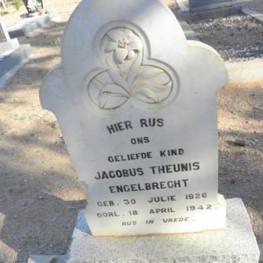 ENGELBREGHT Jacobus Theunis 1926-1942