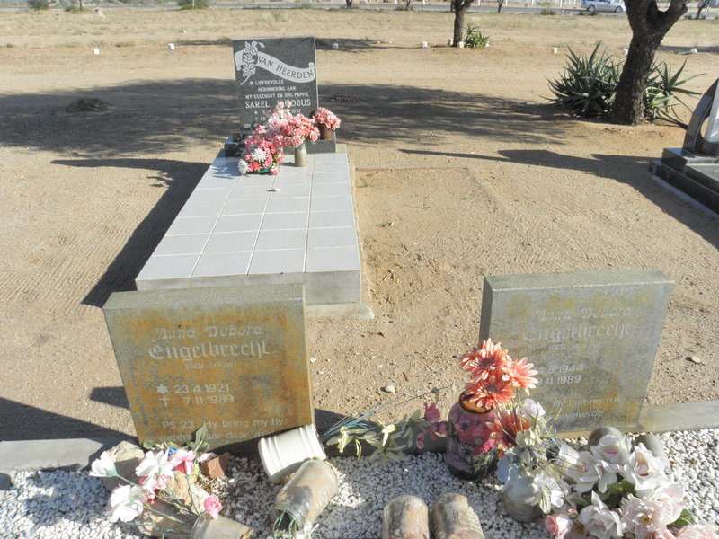 ENGELBRECHT Anna Debora nee VAN ZYL 1944-1989 :: ENGELBRECHT Anna Debora nee LOUW 1921-1989