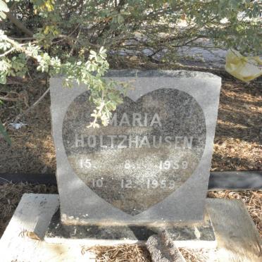 HOLTZHAUSEN Maria 1959-1959