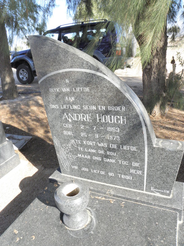 HOUGH André 1953-1973