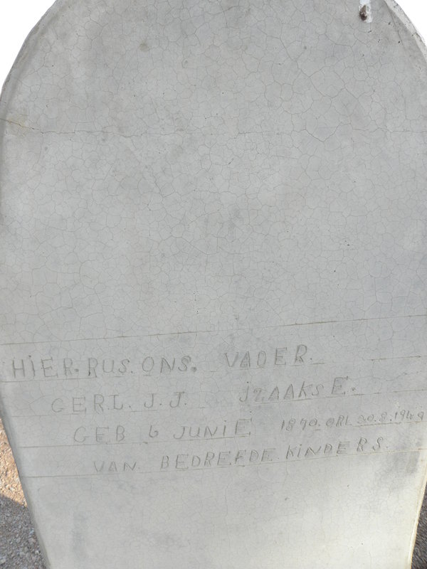 IZAAKSE Gert J.J. 1870-1949