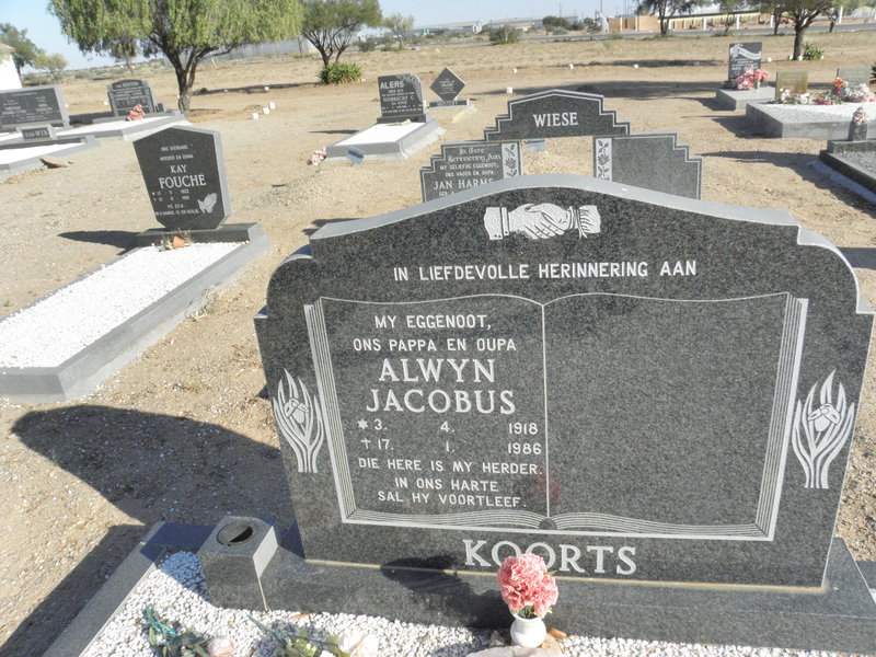 KOORTS Alwyn Jacobus 1918-1986
