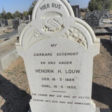 LOUW Hendrik H. 1889-1955