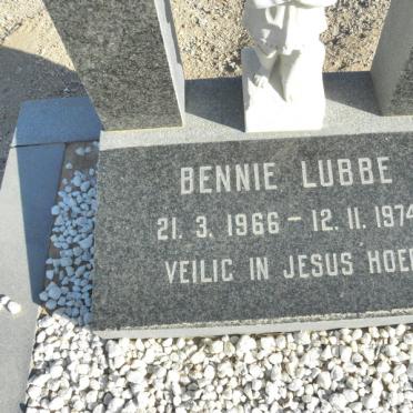 LUBBE Bennie 1966-1974