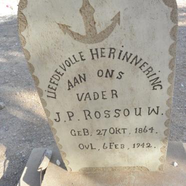 ROSSOUW J.P. 1864-1942