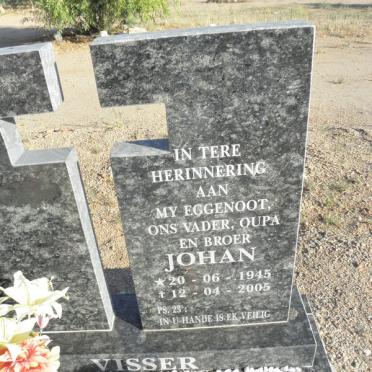 VISSER Johan 1945-2005