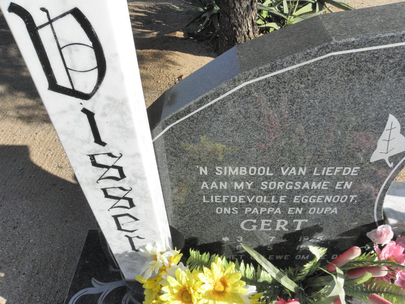 VISSER Gert 1925- &amp; Annie 1930-2008