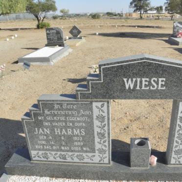 WIESE Jan Harms 1923-1989