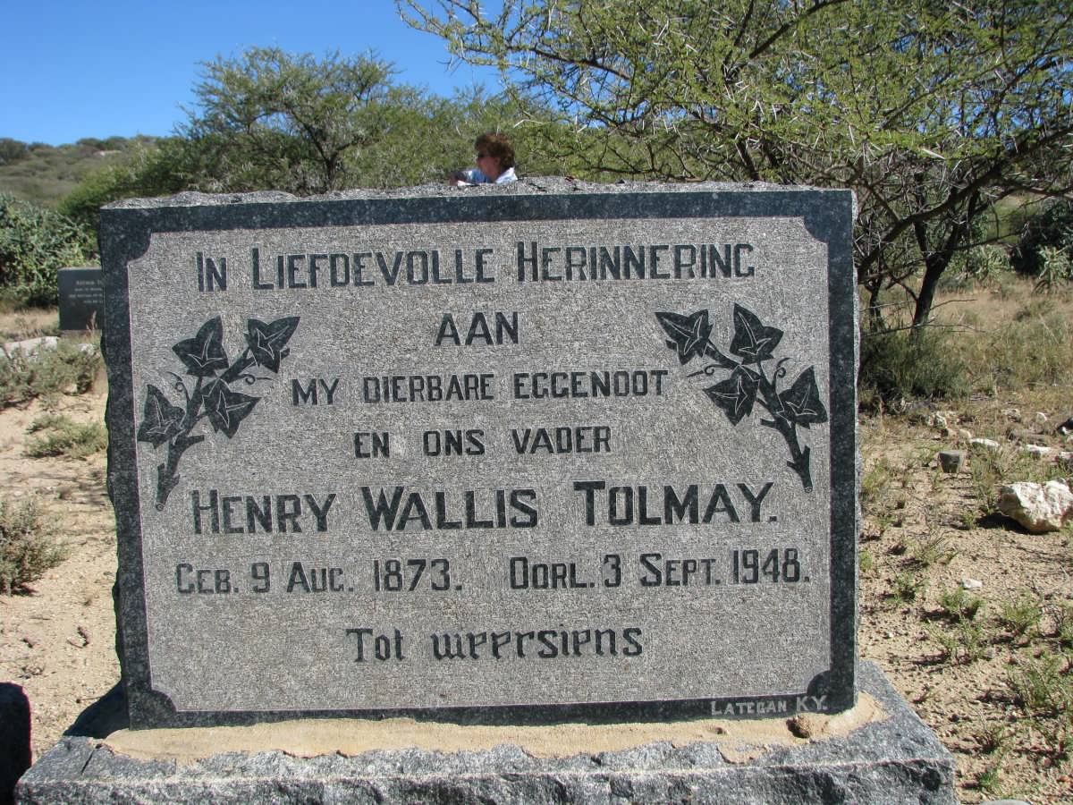 TOLMAY Henry Wallis 1873-1948