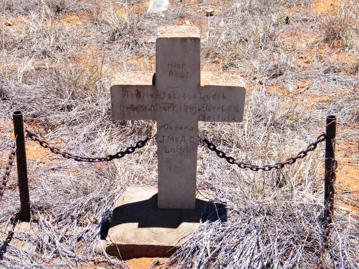 LUDIK Andries Jacobus 1881-1912