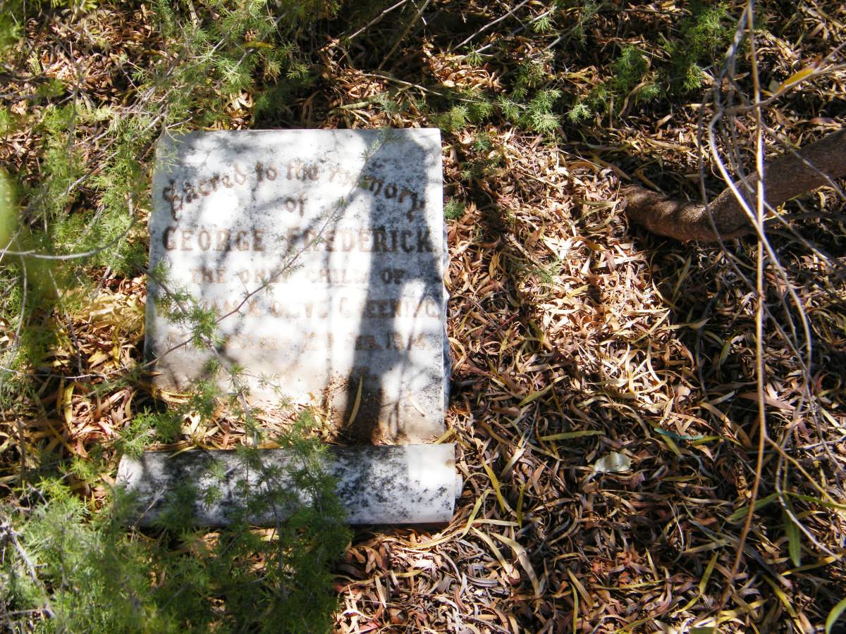 GREENING George Frederick -1914