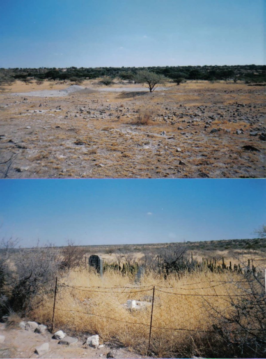 2. Overview of the area &amp; overview of the cemetery on Rigtersville.