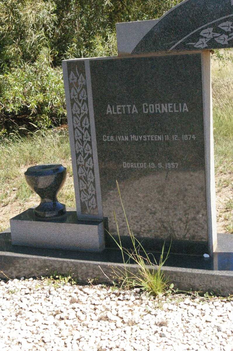 BOTHA Andries Theunis 1875-1956 &amp; Aletta Cornelia VAN HUYSTEEN 1874-1957