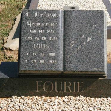 FOURIE Louis 1910-1983