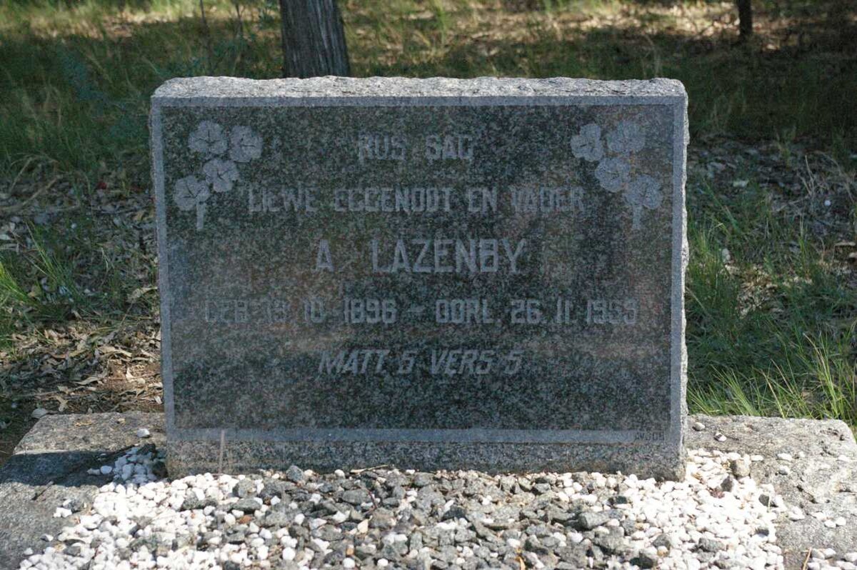 LAZENBY A. 1896-1959