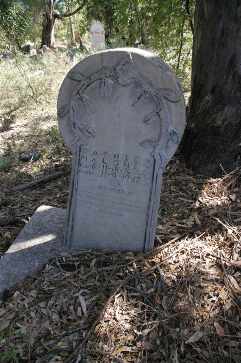 MALONEY Patrick 1874-1955