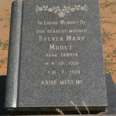 MOULT Sylvia Mary nee FARRER 1915-1974