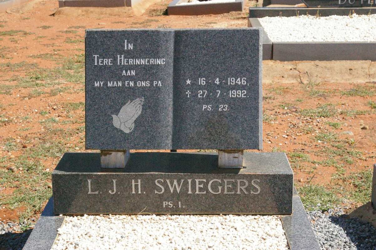 SWIEGERS L.J.H. 1946-1992