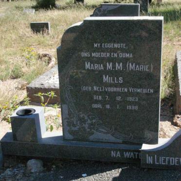 VERMEULEN Andries M.G. 1915-1970 &amp; Maria M.M. MILLS voorheen VERMEULEN nee NEL 1923-1998