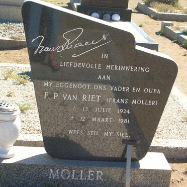 MÖLLER F.P. van Riet 1924-1981